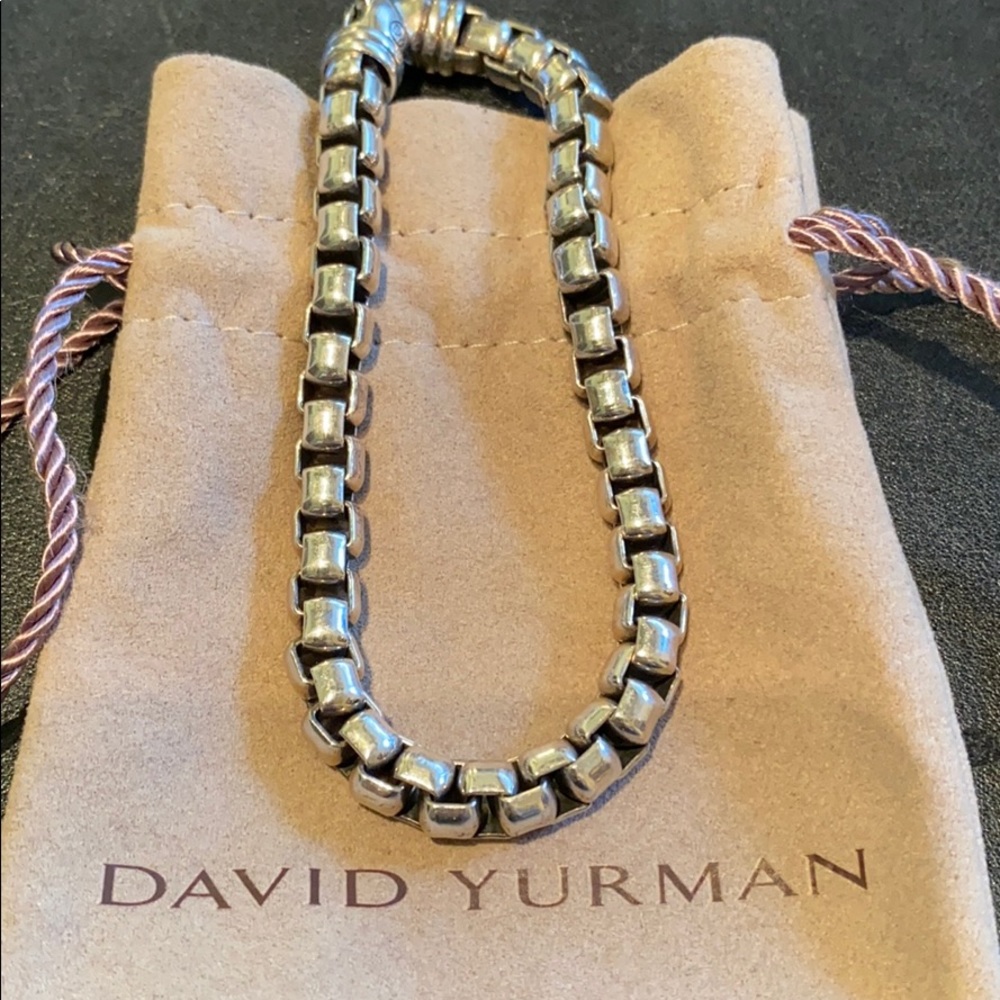 David Yurman Large Box Chain 5mm bracelet